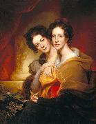 Rembrandt Peale The Sisters (Eleanor and Rosalba Peale) Germany oil painting artist